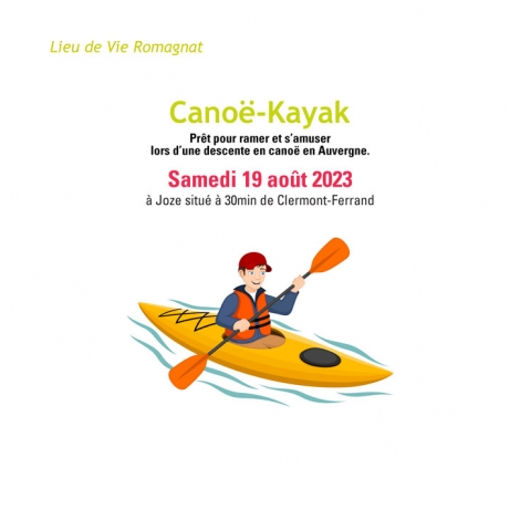 CF - Sortie Canoë-Kayak - 19 août 23