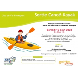 CF - Sortie Canoë-Kayak - 19 août 23