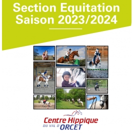 CF - Equitation VAL d'ORCET - 2023/2024