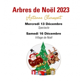 CF - Inscription Spectacle de Noël le mercredi 13 décembre  2023 et/ou Village de Noël samedi 16 Décembre 2023
