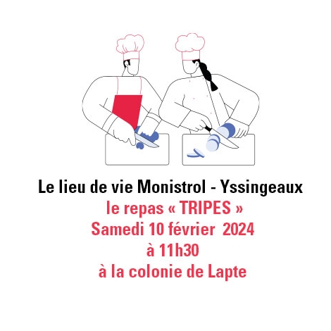 LP - SLVie Yssingeaux Monistrol - Repas Tripes - Samedi 10 Février 2024