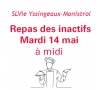 LP - Repas des inactifs - SLVie Yssingeaux/Monistrol - Mardi 14 mai 2024