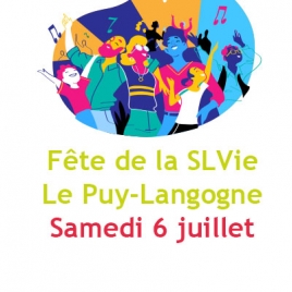 LP - Fête de la SLVie Le Puy Langogne - Samedi 6 Juillet 2024