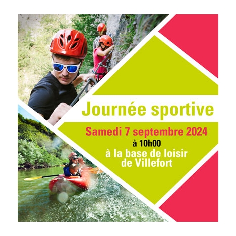 LP - Journée Sportive à Villefort - Samedi 7 septembre 2024