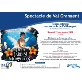 LP - SPECTACLE DE VAL GRANGENT - Samedi 21 Décembre 2024