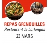 LP - Repas Grenouilles - Dimanche 23 mars 2025