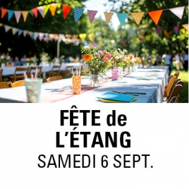 CF - Slvie Riom - Fête de l'Etang - samedi 6 septembre 2025