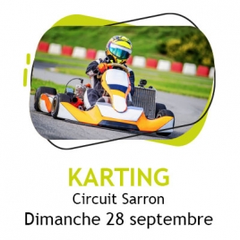 CF - Clermont Actif - MATINEE KARTING -DIMANCHE 28 SEPTEMBRE 2025