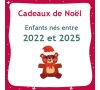 CFLP - Commande Noël 2025 - Enfants nés entre 2022 et 2025