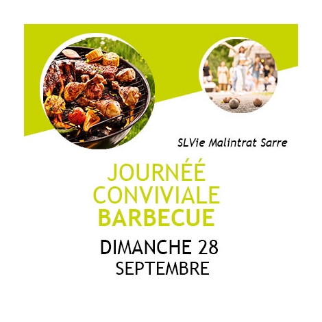 CF - Journée conviviale et Barbecue - SLVie Malintrat Sarre - Dimanche 28 septembre 2025
