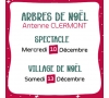 Arbre de Noël Clermont - Mercredi 10 et samedi 13 décembre 2025