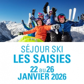 CF LP - SECTION SKI - LES SAISIES - 22 au 26 Janvier 2026