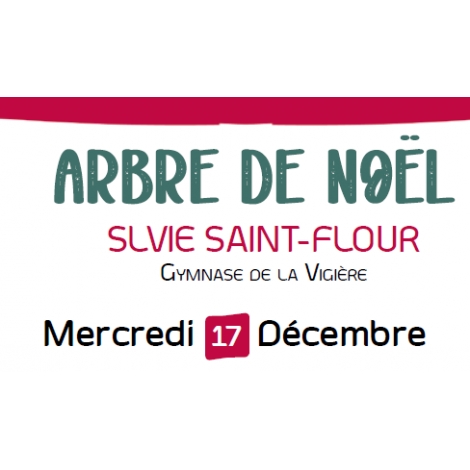LP - ARBRE DE NOEL ET SOIREE - SAINT FLOUR - MERCREDI 17 DECEMBRE 2025