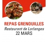LP - Repas Grenouilles - Dimanche 22 Mars 2026