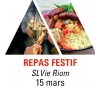 SLVIE RIOM - Repas Festif - Dimanche 15 Mars 2026