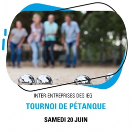 CF - Tournoi de pétanque inter-entreprises IEG - samedi 20 juin 2026