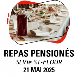 LP - Repas des inactifs St Flour - Jeudi 21 Mai 2026