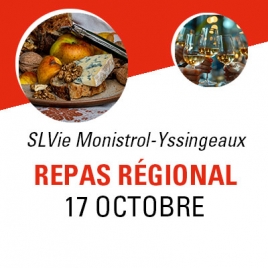 LP - SLVIE MONISTROL YSSIGNEAUX -  REPAS REGIONAL - 17 Octobre 2026