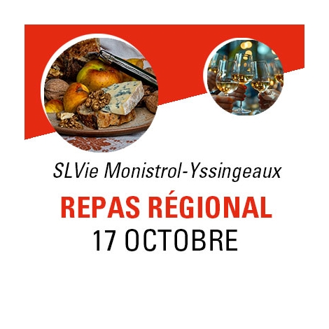 LP - SLVIE MONISTROL YSSIGNEAUX -  REPAS REGIONAL - 17 Octobre 2026