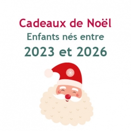 CFLP - COMMANDE CADEAUX NOEL 2026 - Nés entre 2023 et 2026 (0/3 Ans)