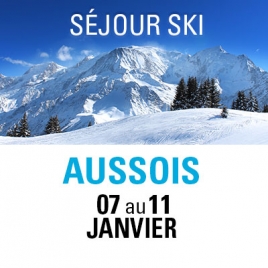 CF LP - SECTION SKI - Séjour AUSSOIS - Du jeudi 7 au lundi 11 Janvier 2027