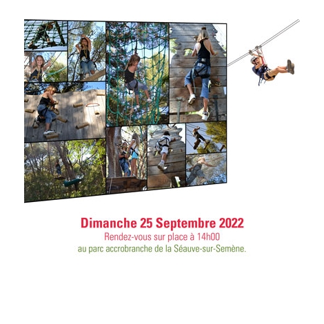 LP - Sortie accrobranche - Dimanche 25 septembre 2022
