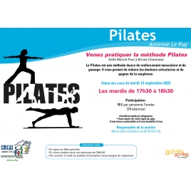 LP - Pilates - Septembre 2022 à Juin 2023