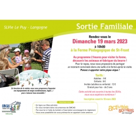 LP - Visite Ferme de Saint Front - Dimanche 19 Mars 2023