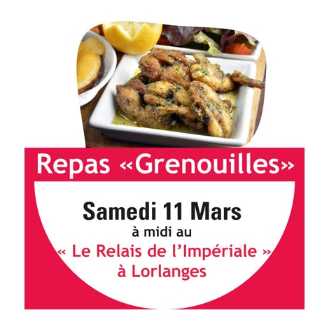 LP - Repas Grenouilles Brioude - Samedi 11 mars 2023
